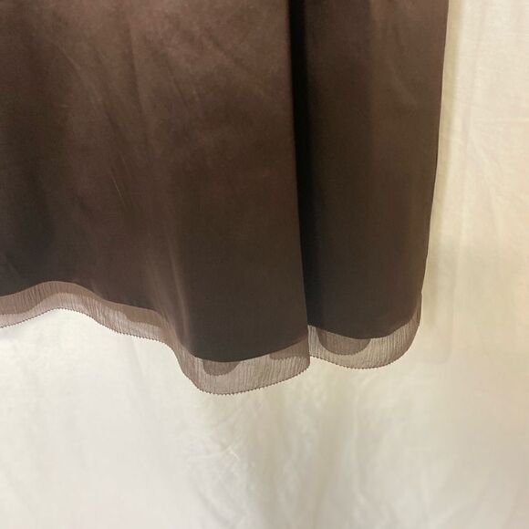 #131 ANN TAYLOR silk cocktail derss - Picture 5 of 9
